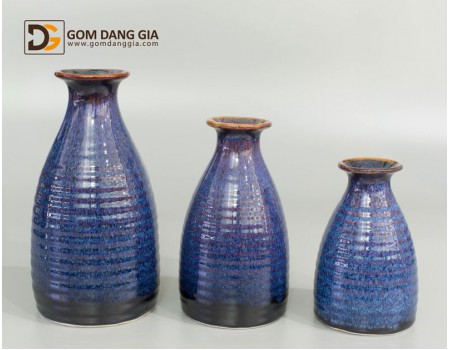 Bình hoa men hỏa biến S11 Bình hoa men hỏa biến S11