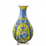 Lọ dáng tỳ bà vẽ tứ cảnh