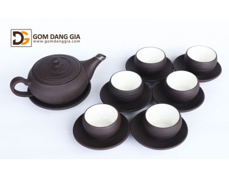 Bộ ấm trà tử sa phong cách nhật bản S7 Bộ ấm trà tử sa phong cách nhật bản S7