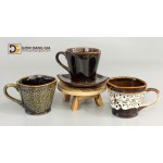 Cốc càfê men hỏa biến miệng loe S2